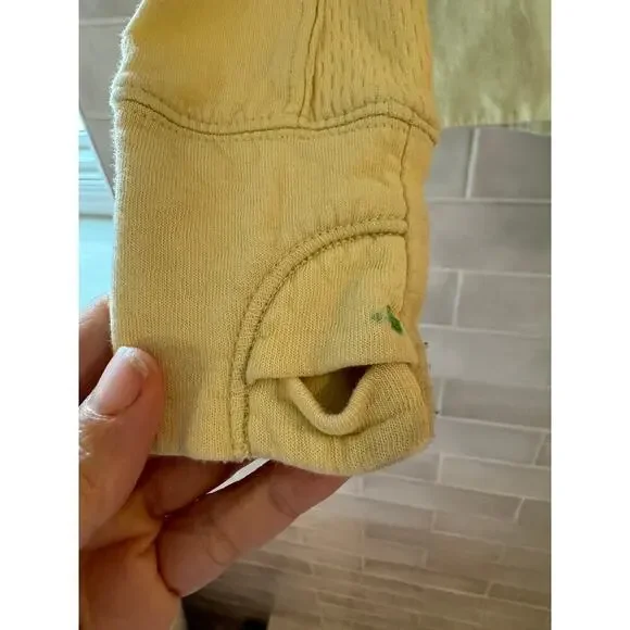 ATHLETA GIRL yellow sweatshirt | Girls XS/6 - Picture 4 of 5